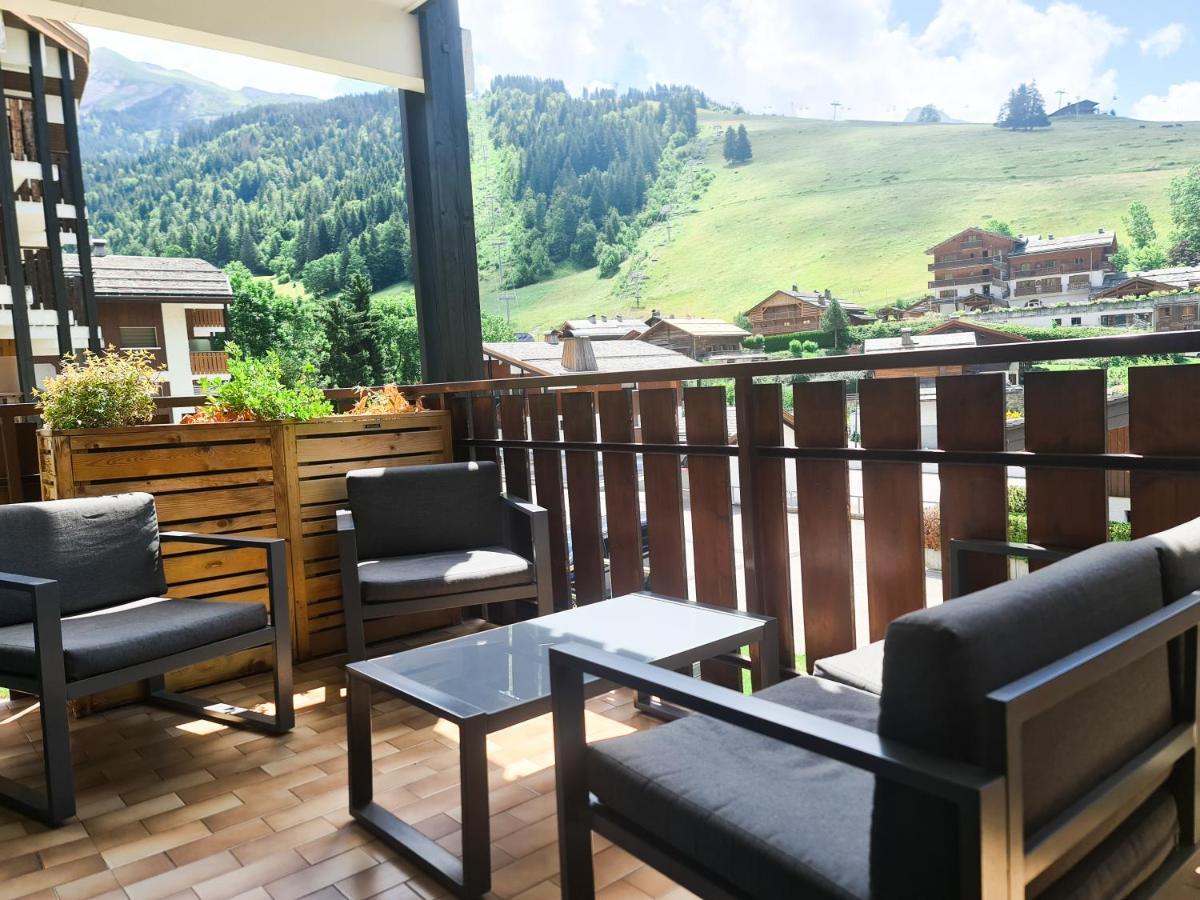 Appt les Granges - Vue montagne et village, Centre la Clusaz - AravisTour Extérieur photo